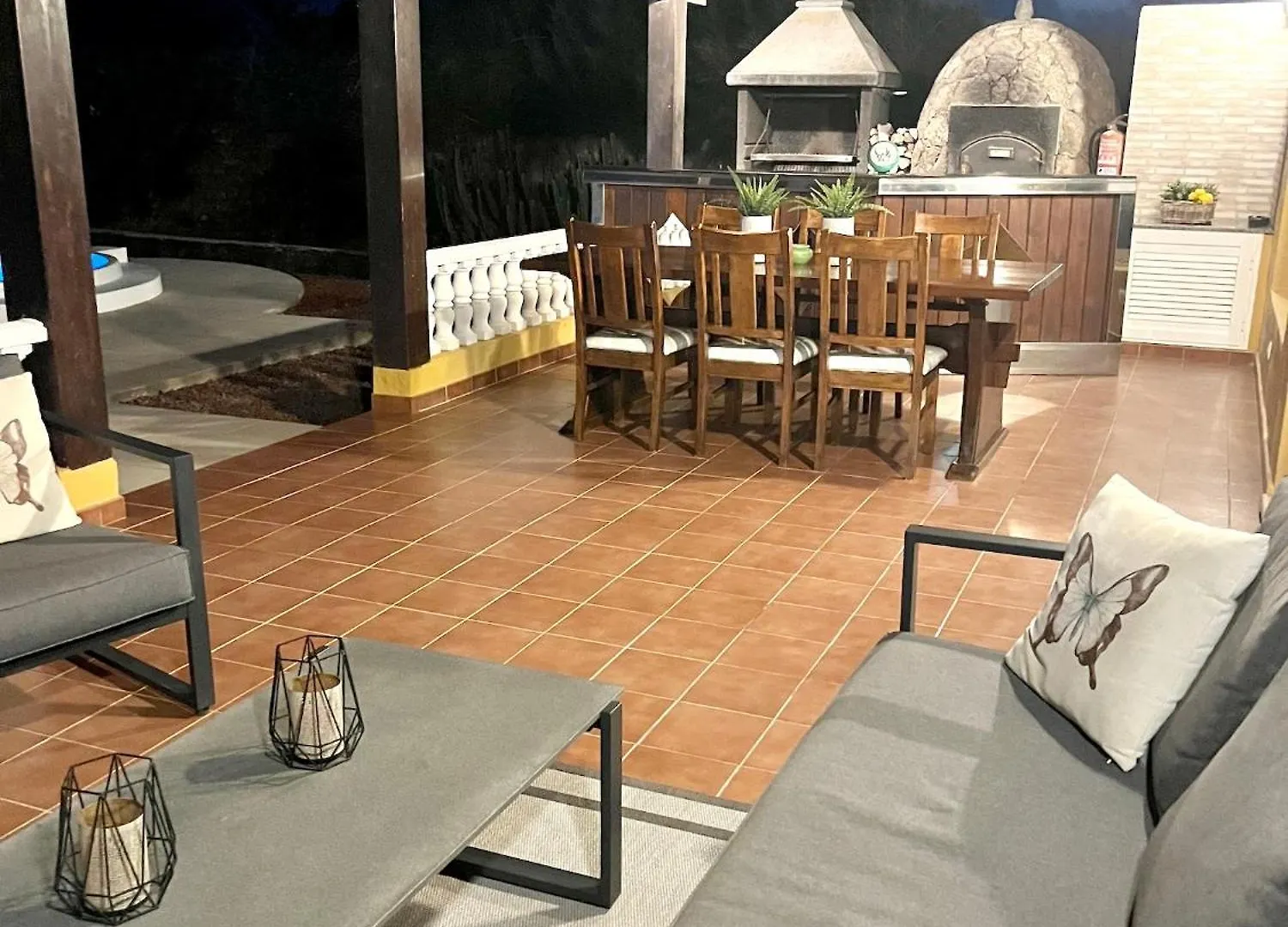 Charming Villa With Sea View In El Roque, Private Pool Cotillo 0*,